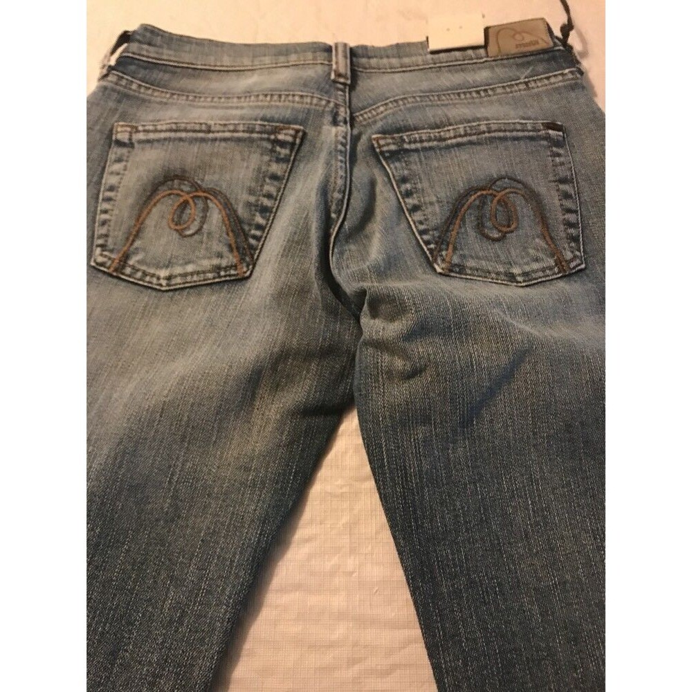 Mavi Women's Jeans Marie Super Low Flare Stretch Distressed Size 25 X 31 NWT - Picture 9 of 10